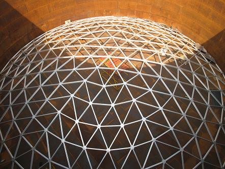 geodesic dome greenhouse Stock Photo 1677