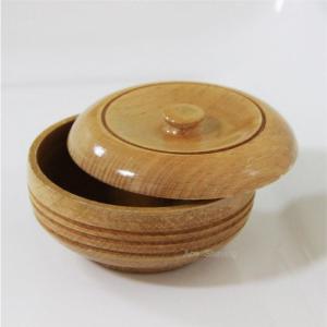 Wholesale shaving cream: Beech Wood Shaving Bowl Soap Foam Cream Container Mug Cup Bathroom Product