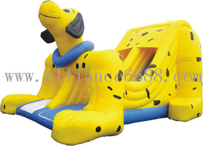 Fleck Dog Slide, Inflatable Slide