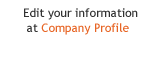 Edit your information at Company Profile