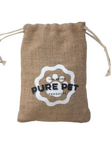 Jute Drawstring Bag
