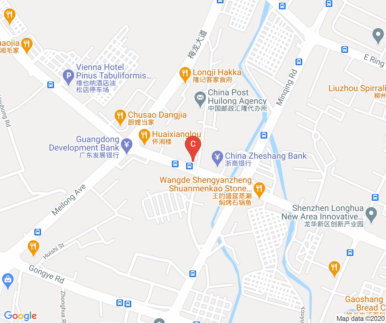 Company location map of Shenzhen Box Optronics Technology Co., Ltd