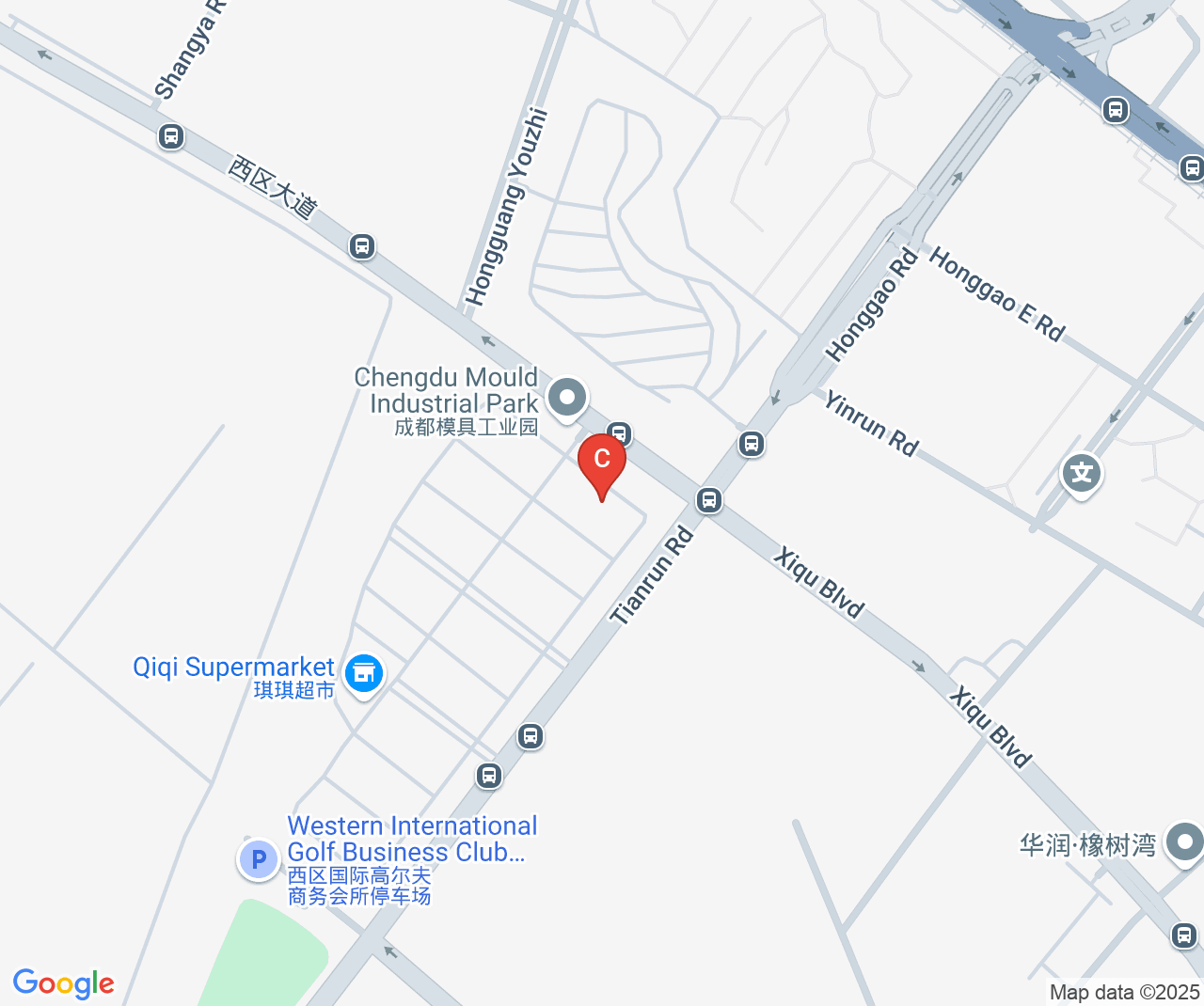 Company location map of Chengdu Ebyte Electronic Technology Co.,Ltd.