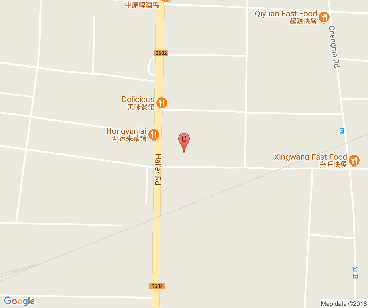 Company location map of Qingdao Zhengtai Cargo Control Co., Ltd.