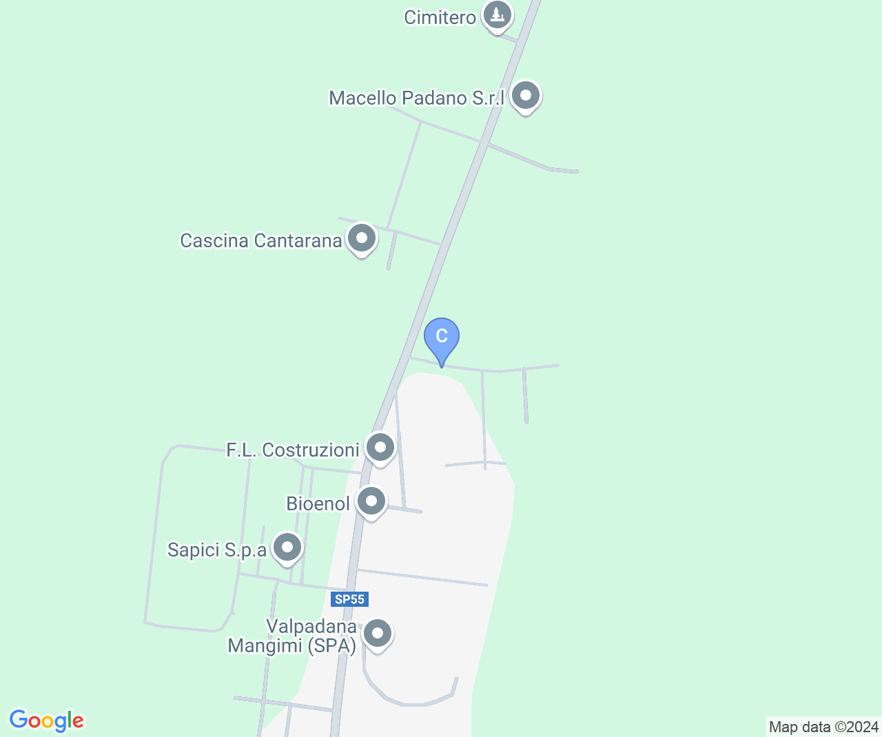 Company location map of CO.IM.I. Srl