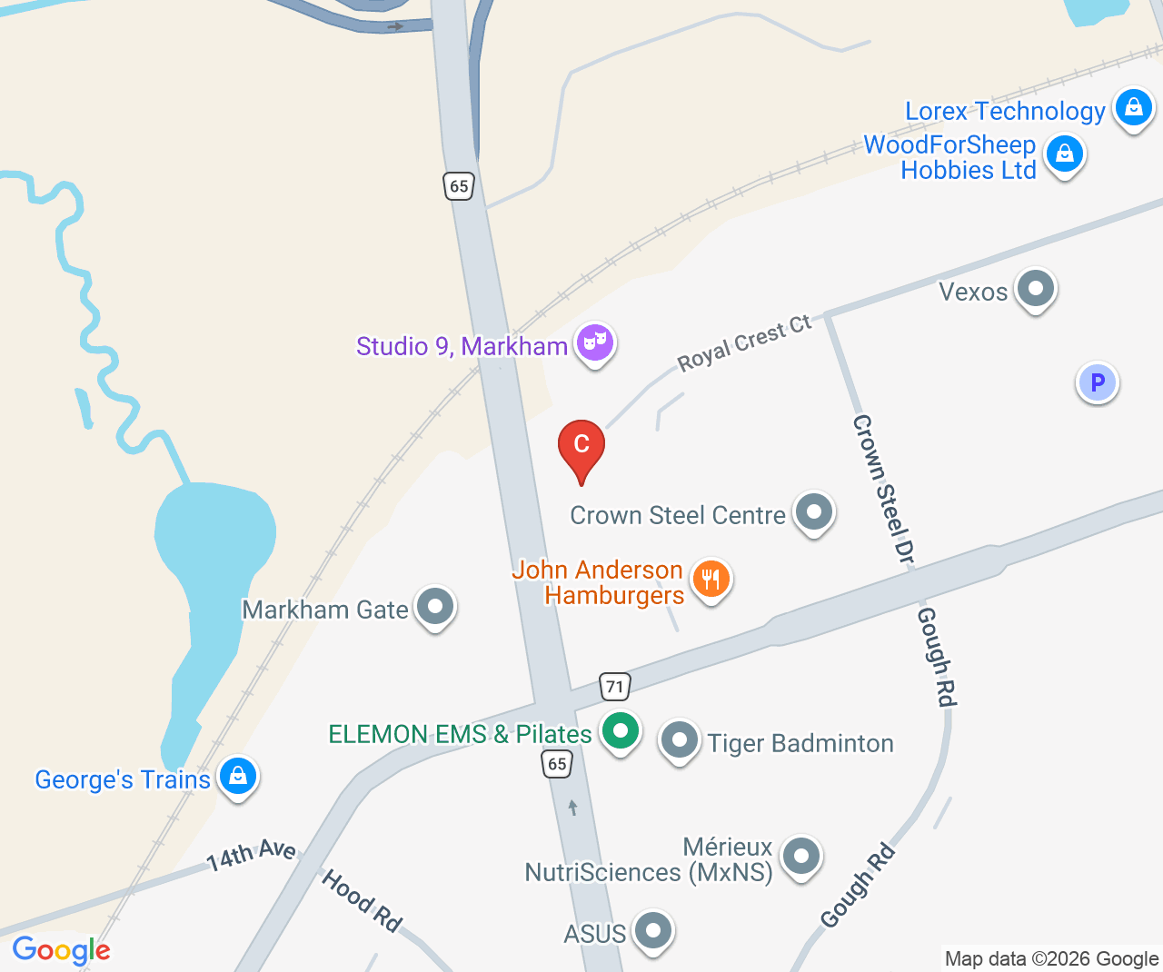 Company location map of Custom Sticker Print