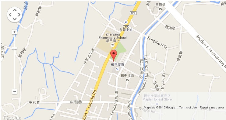 Company location map of D&D BUILDERS HARDWARE CO.,