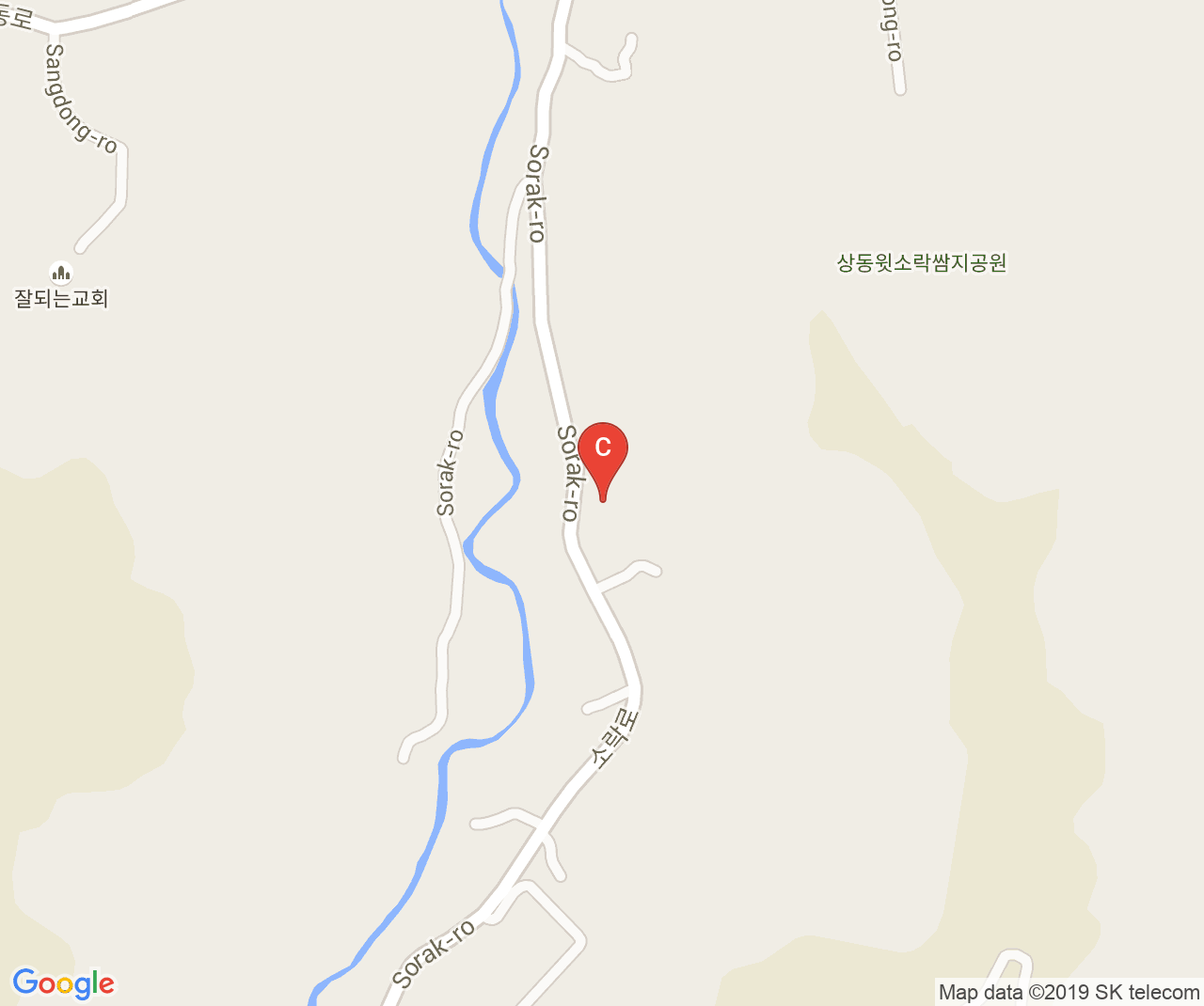 Company location map of Dyna solution Co.,Ltd.