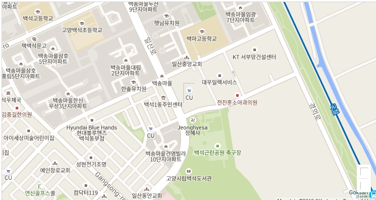 Company location map of Elistech Co., Ltd
