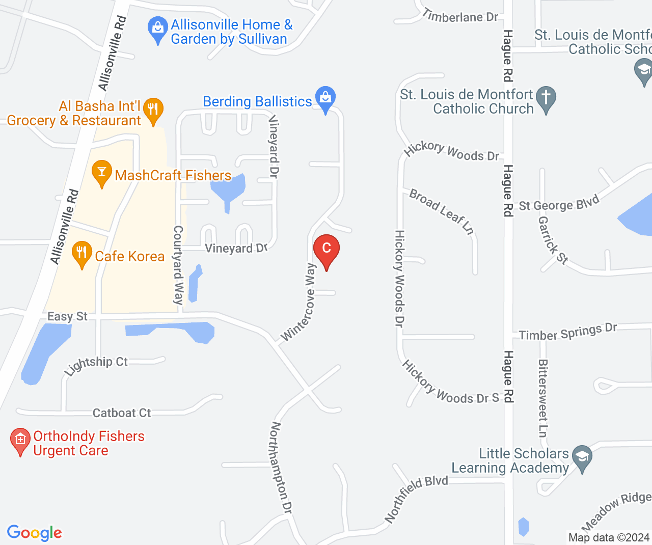 Company location map of Equalone Trading Llc