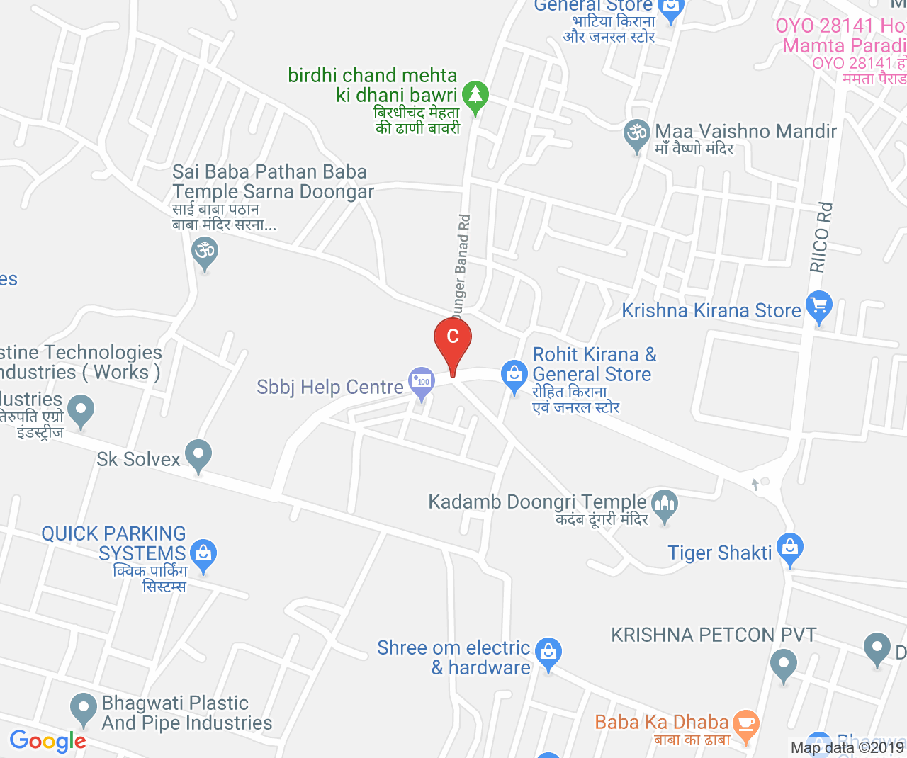 Company location map of ACI Agro Solution