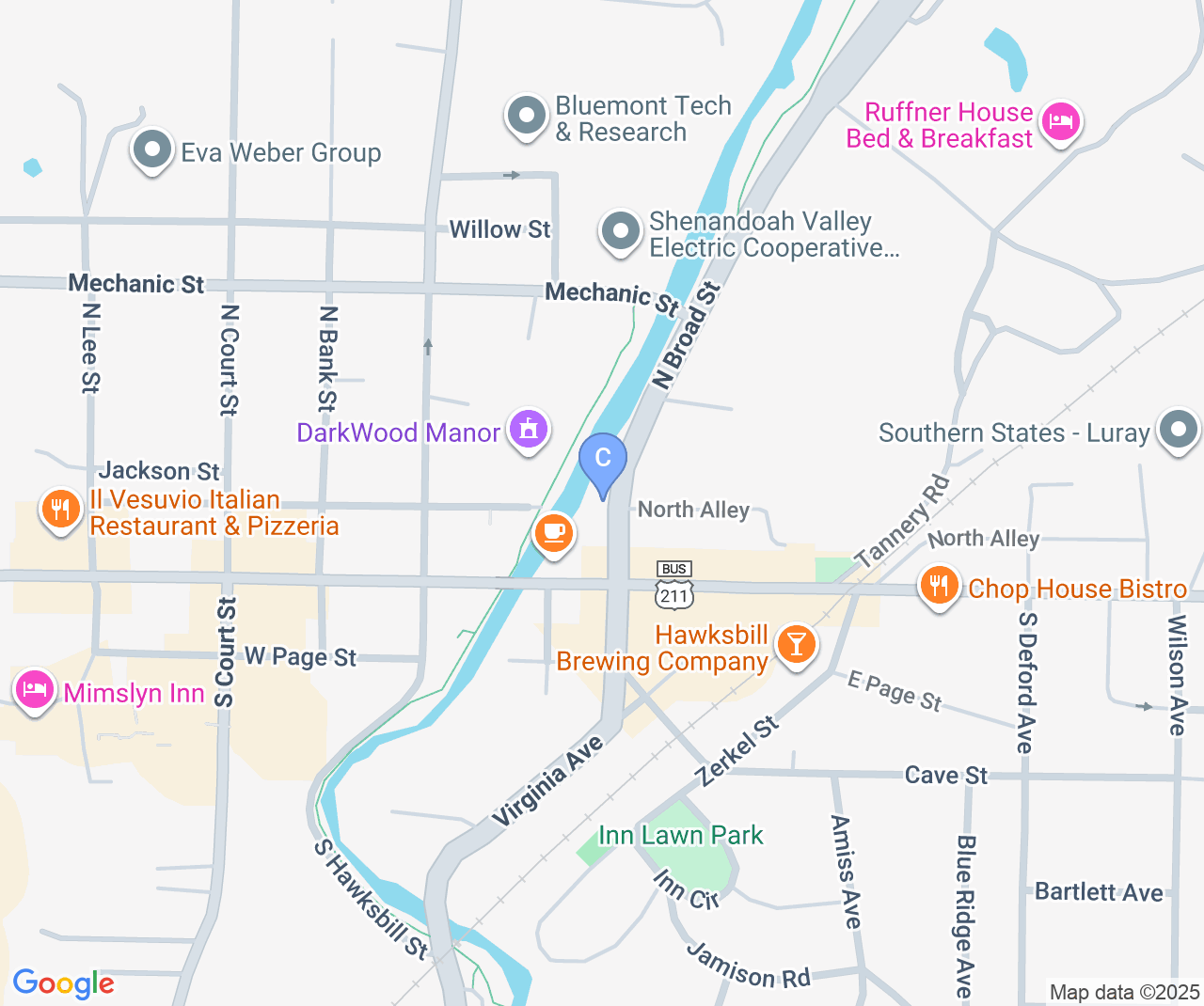 Company location map of Fast Custom Boxes