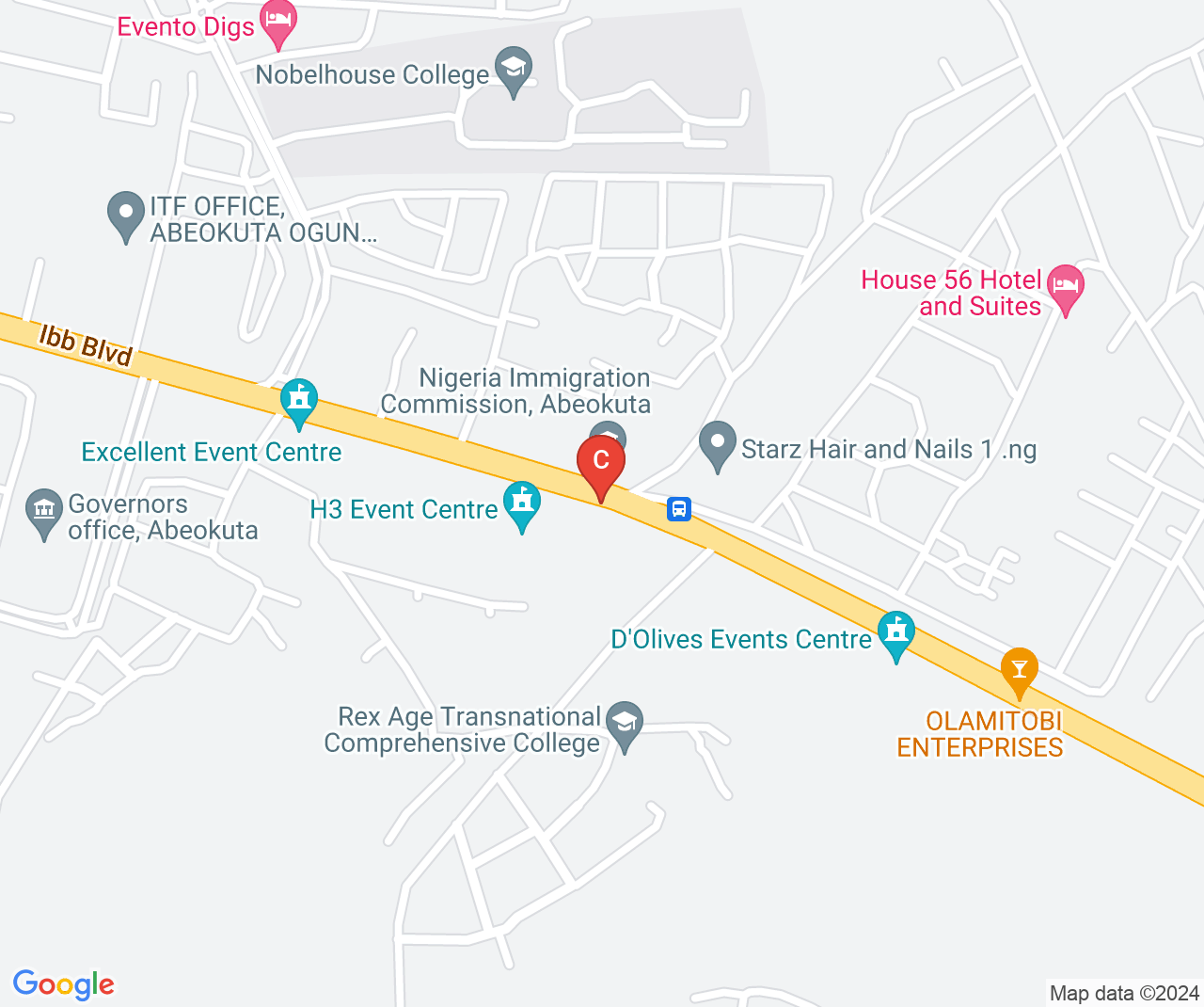 Company location map of First Plus Global Finance Limited