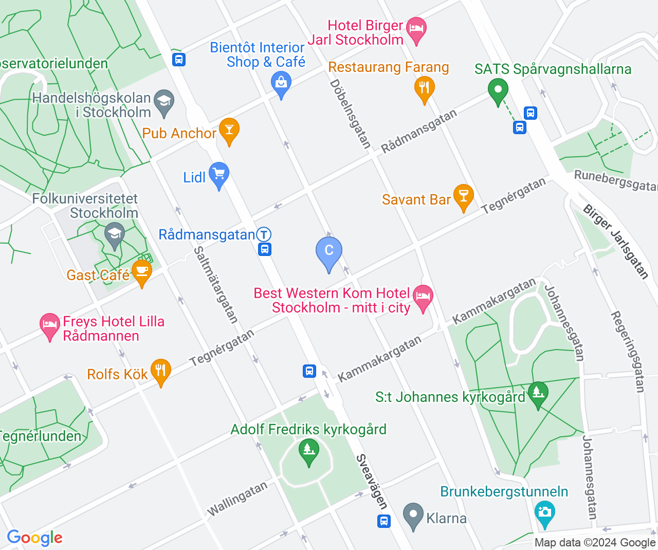 Company location map of JaJa Collectables Dot Com