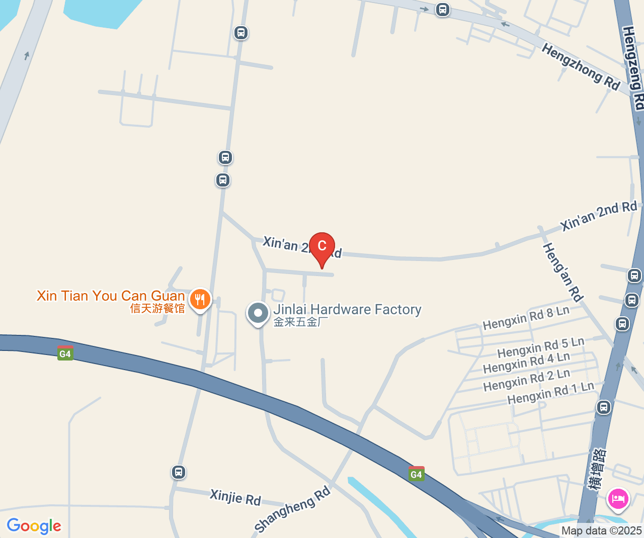Company location map of Dongguan Harmonie Cutting Tools Co.,Ltd.