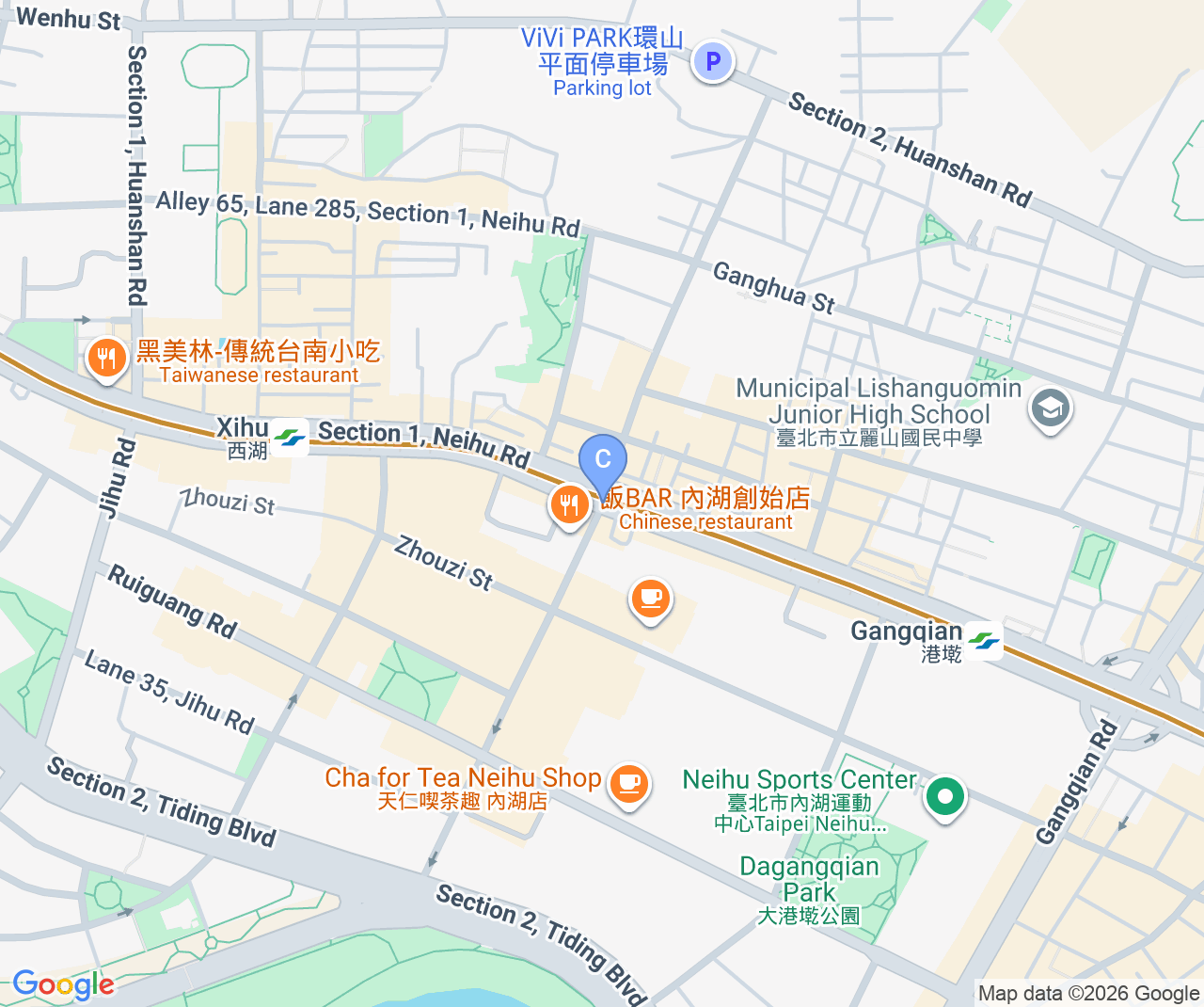 Company location map of IDMockup Shi Jr & Precision Mold Co,. Ltd.