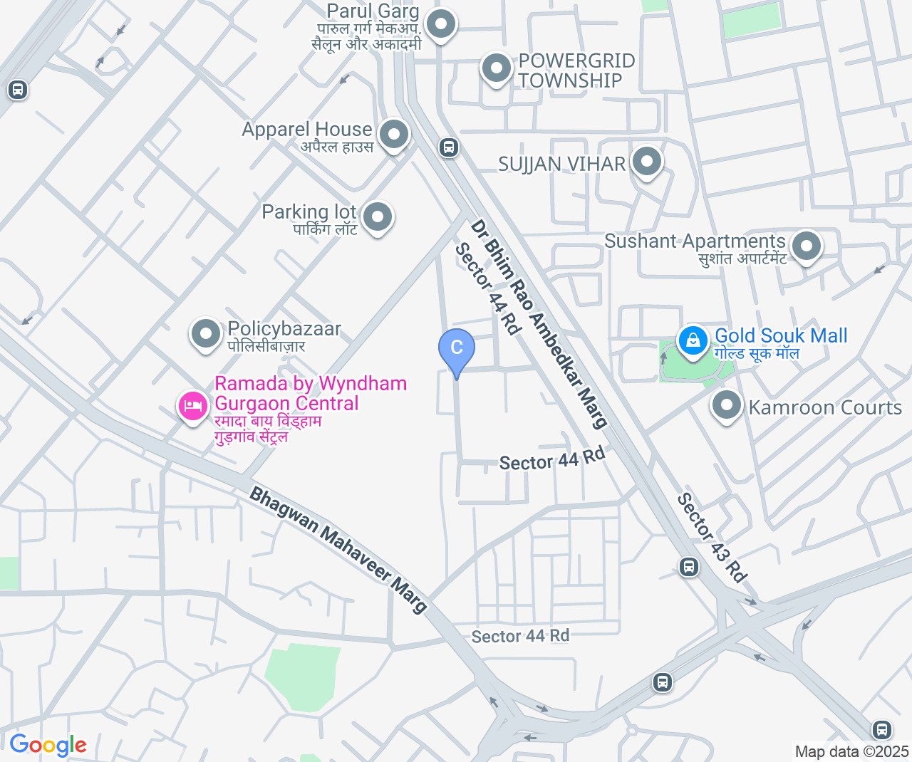 Company location map of Krishify