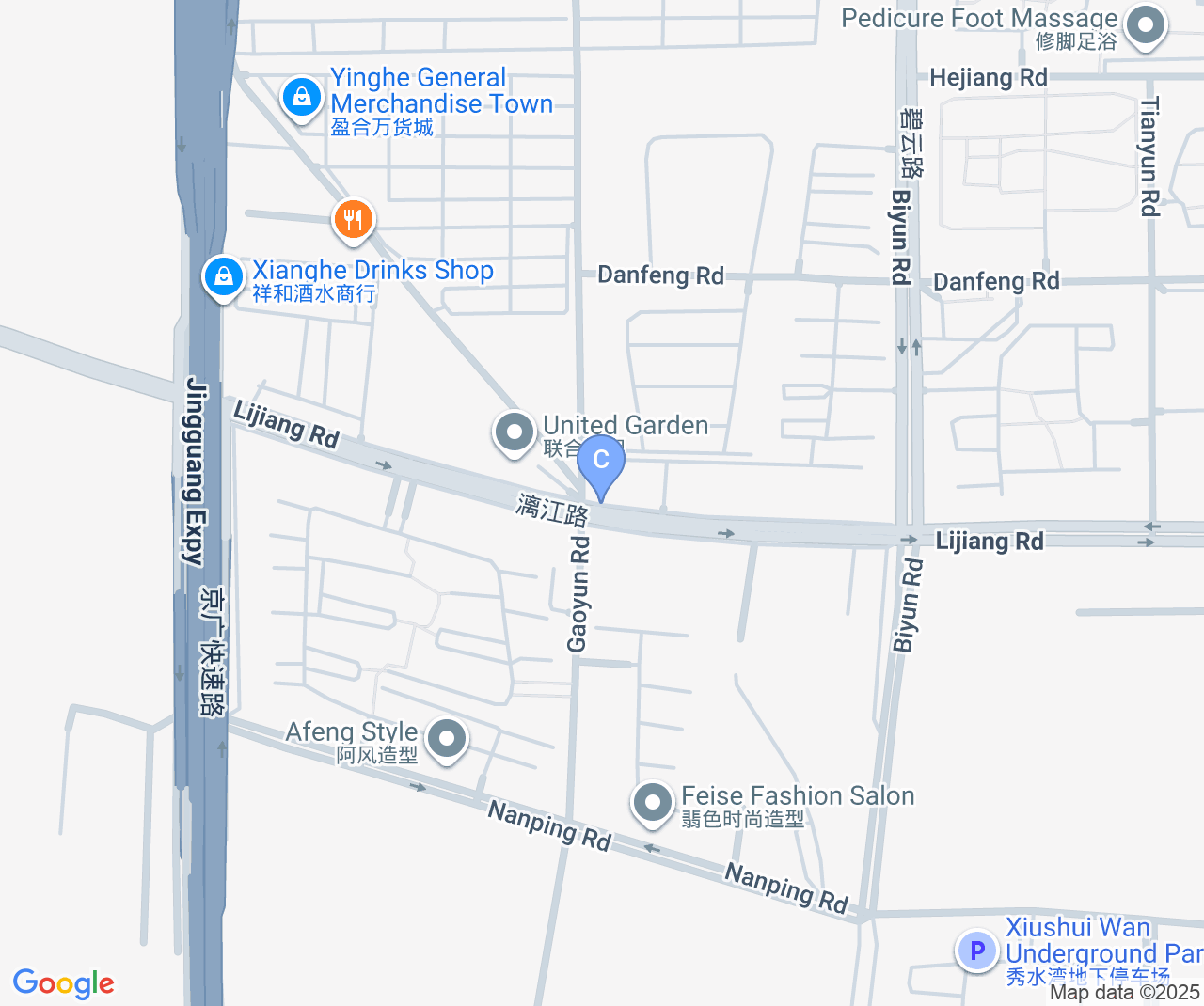 Company location map of Macroad