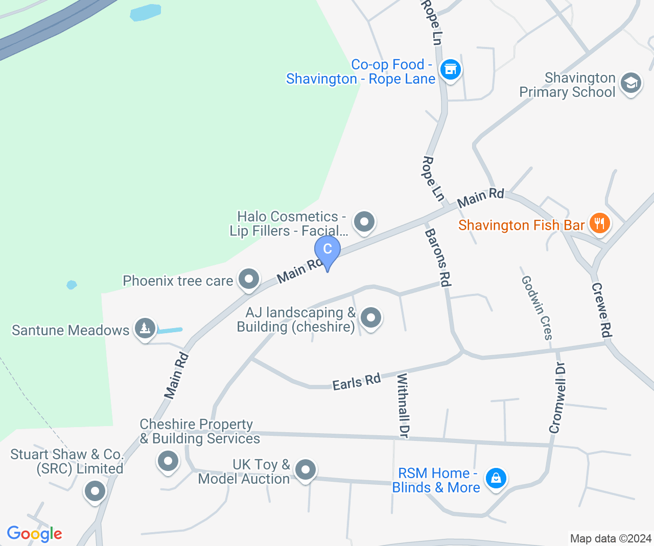 Company location map of Map Scrap Metals Ltd