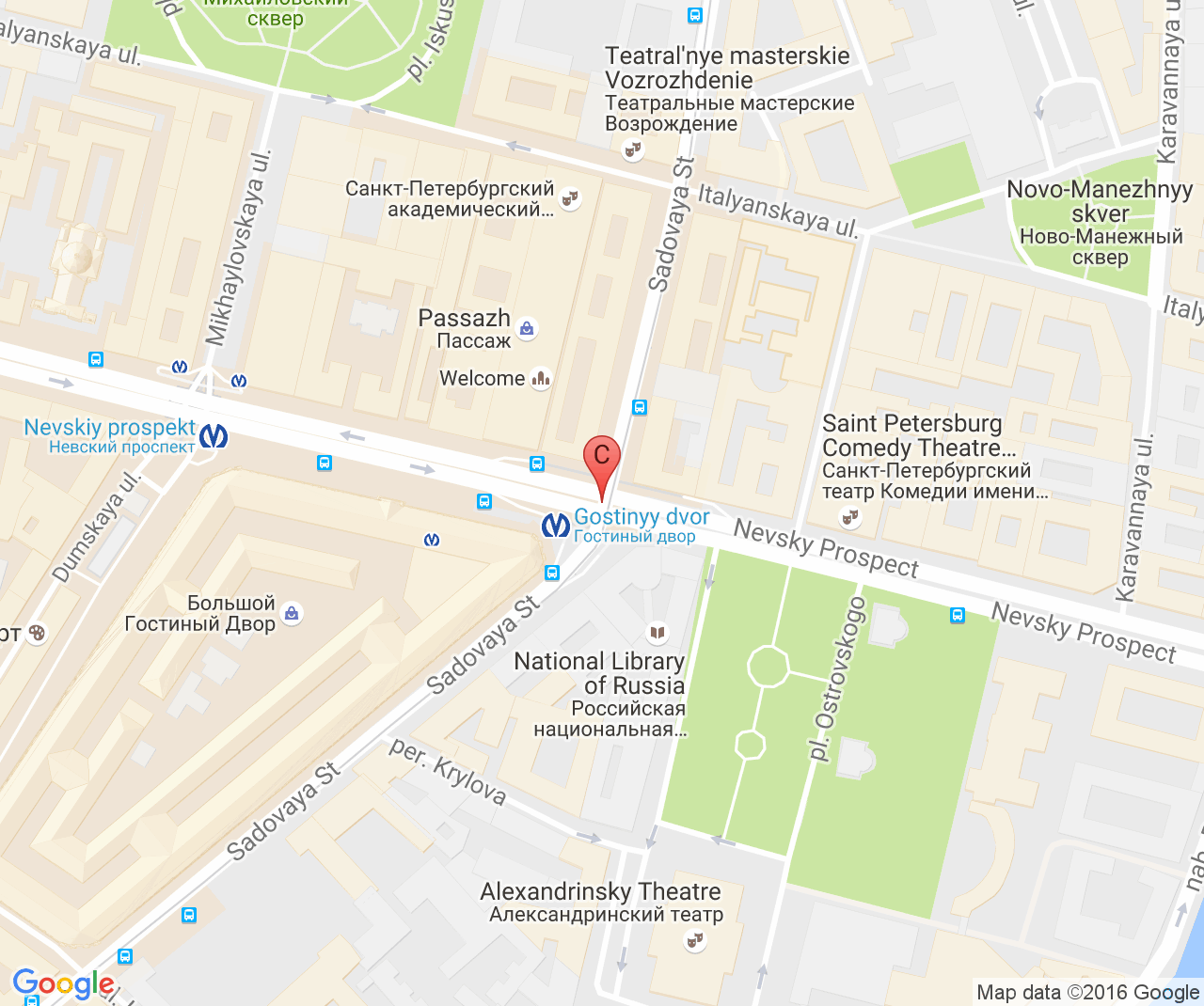 Company location map of Wood Mega Traders