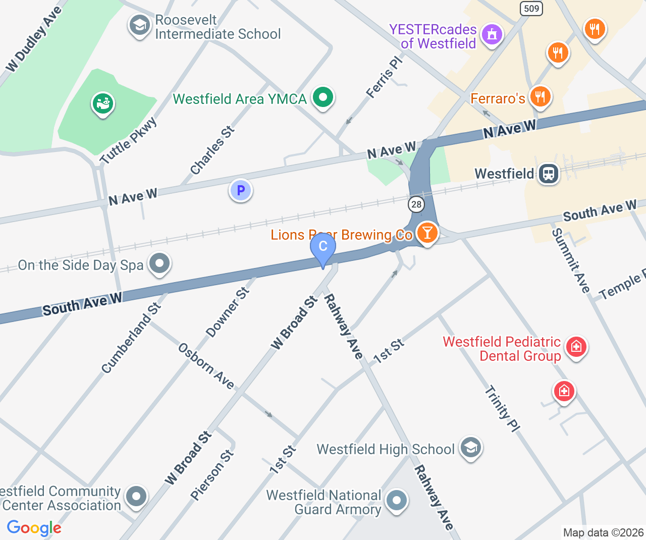 Company location map of Michael Robert Construction