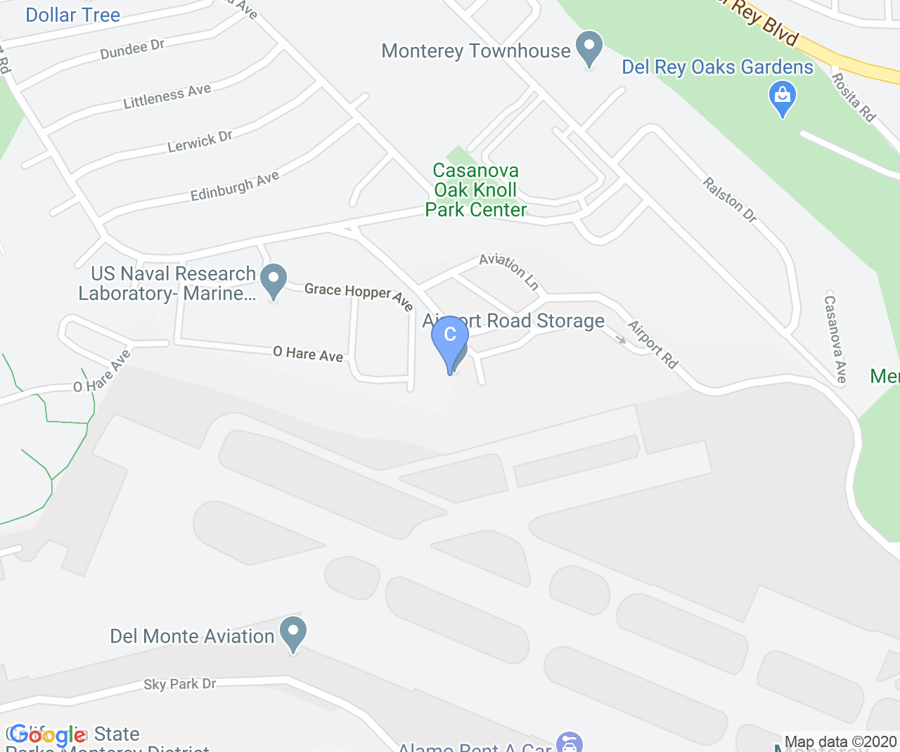 Company location map of Mod Movers