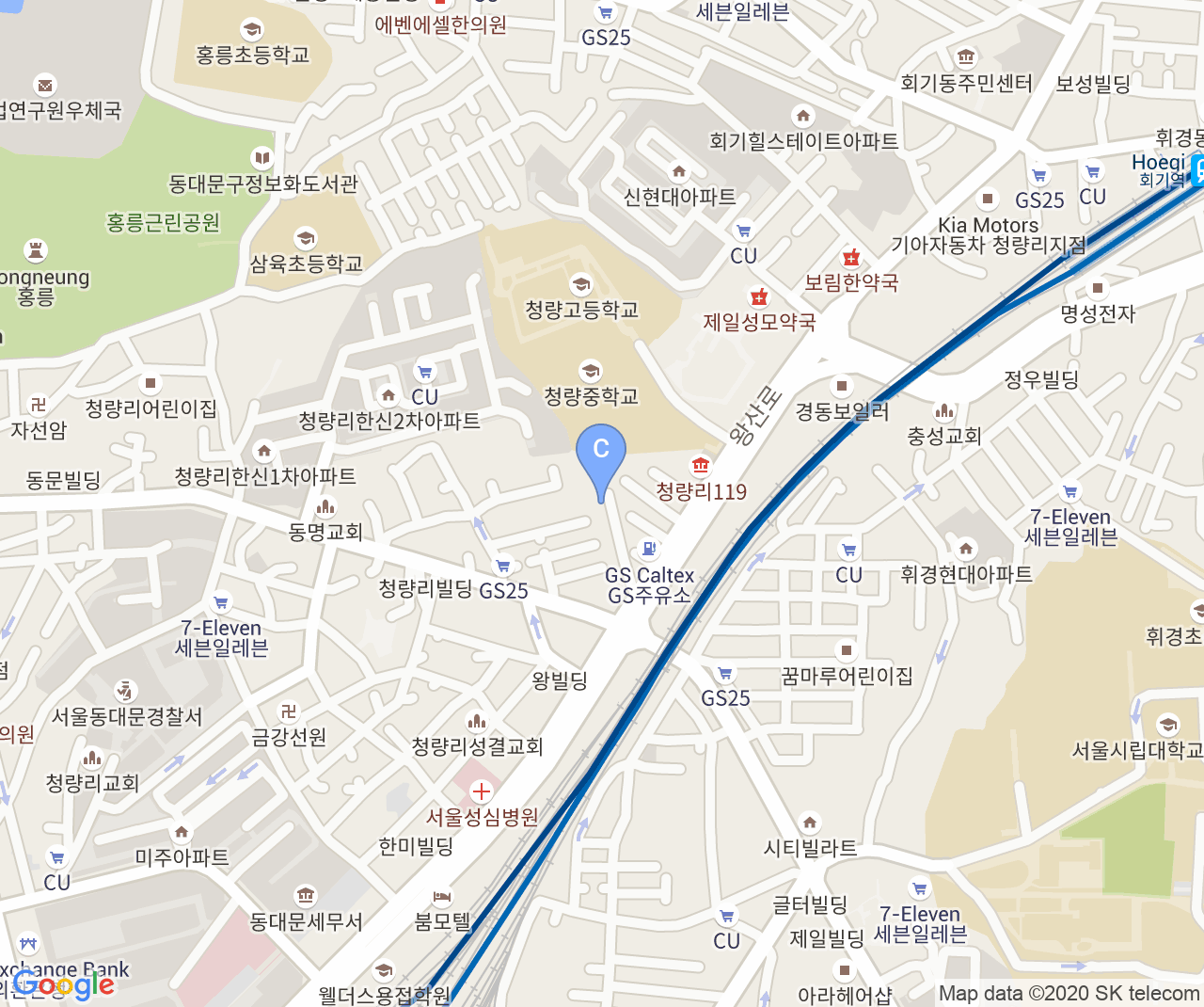Company location map of Mpacplus Co., Ltd