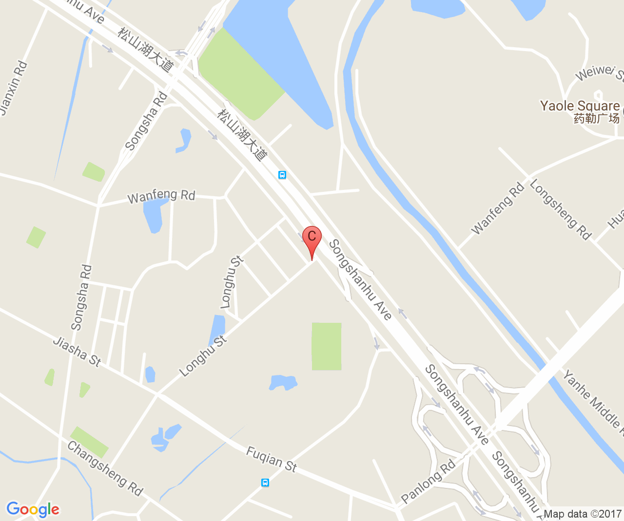 Company location map of Kingmate Packaging Products Co.,Ltd