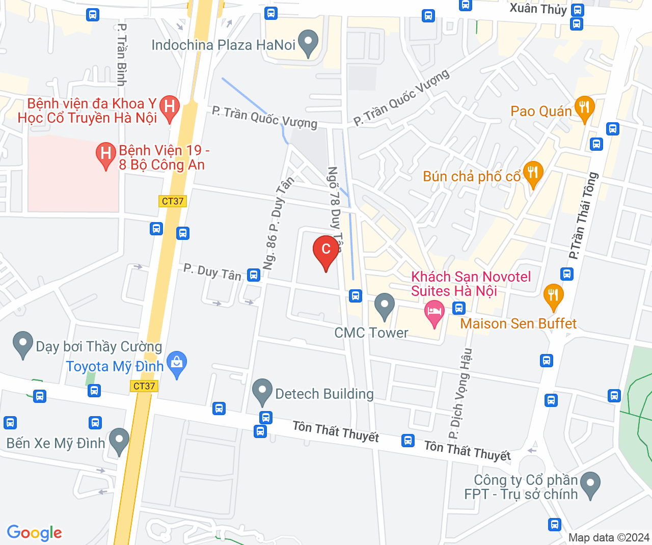 Company location map of Kego Company Limited