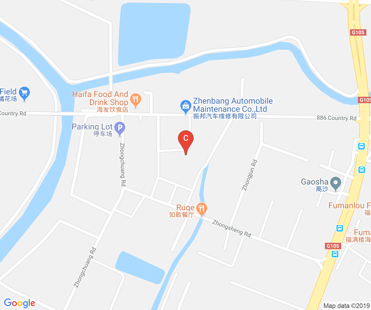 Company location map of Yijia (Hongkong) Technology Development Limited