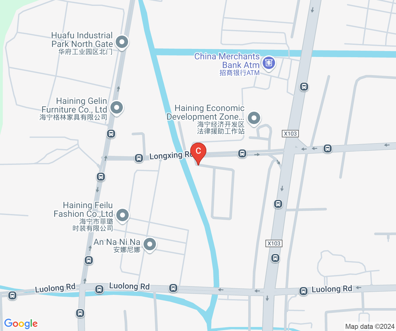 Company location map of Simvaco