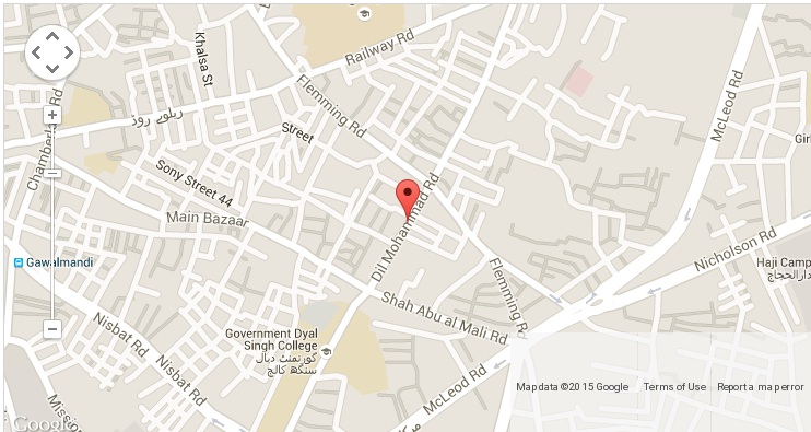 Company location map of Zashpak Engineering Services