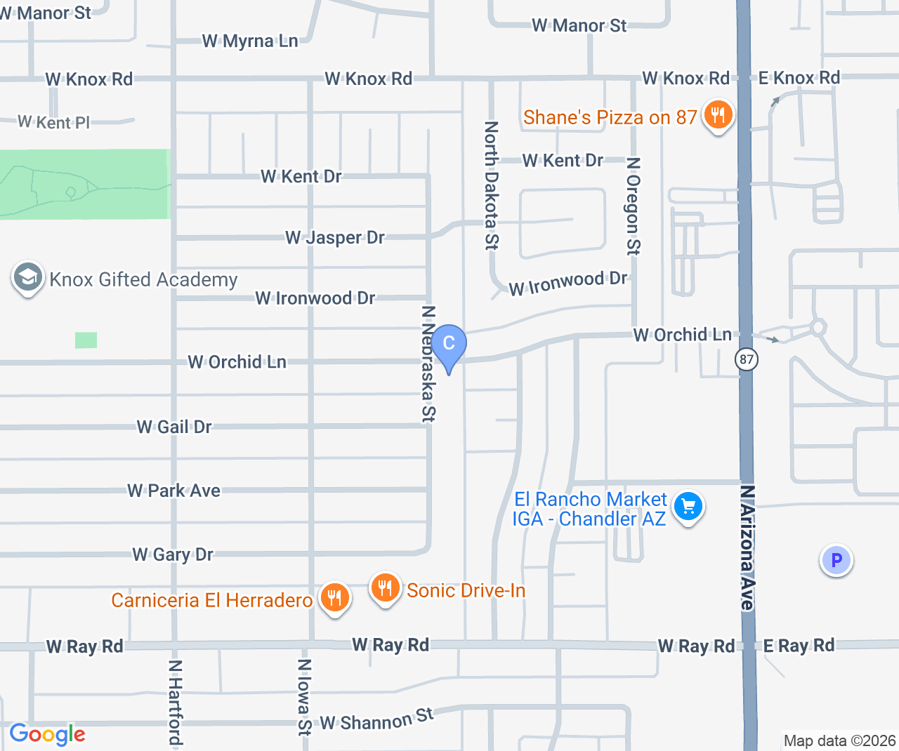 Company location map of Sun and Security