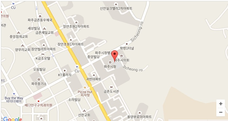 Company location map of SILKROAD CO., LTD(Technoprint)
