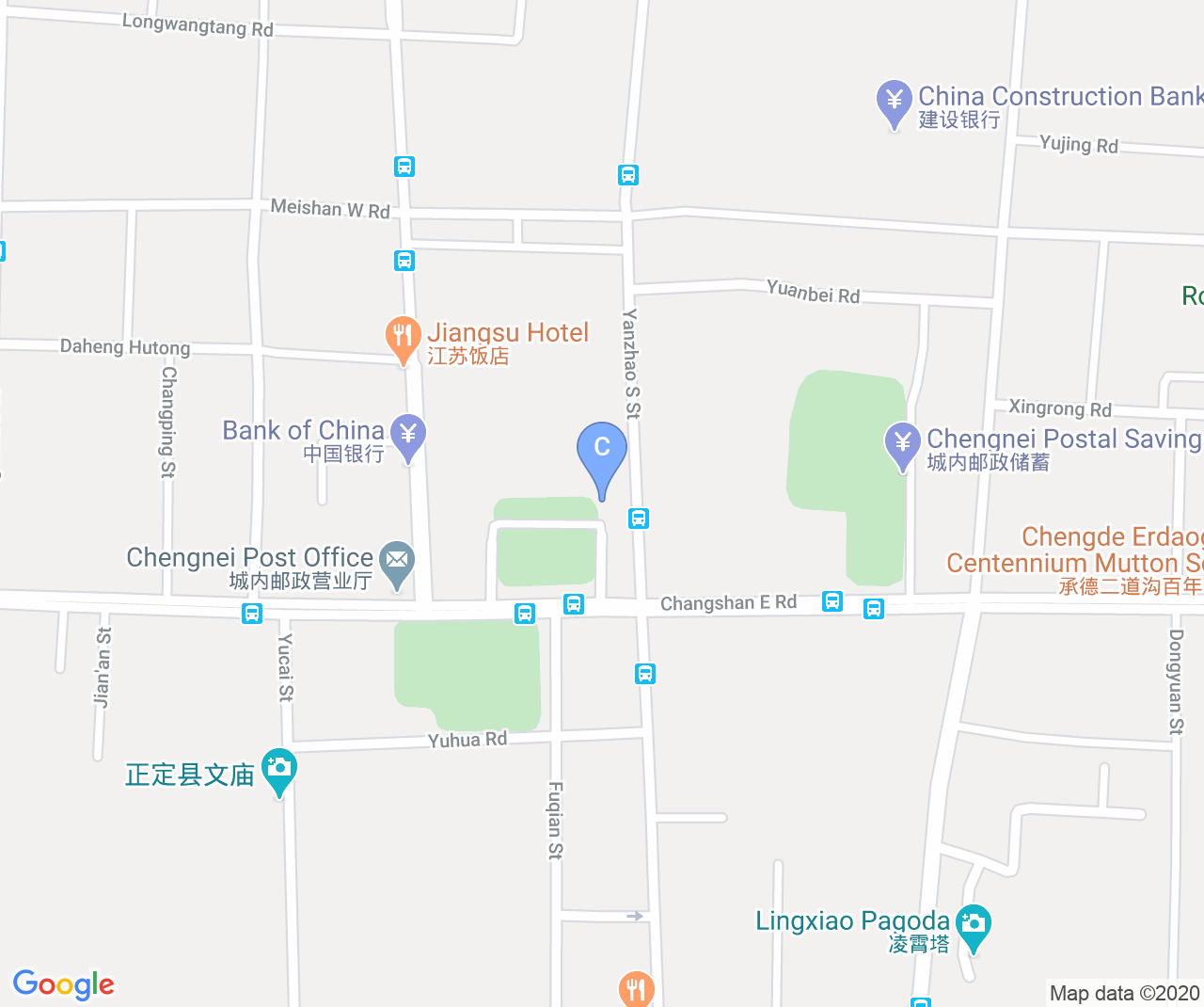 Company location map of Hebei Lanying Technology Co., Ltd