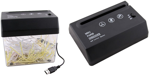USB Desktop Shredder